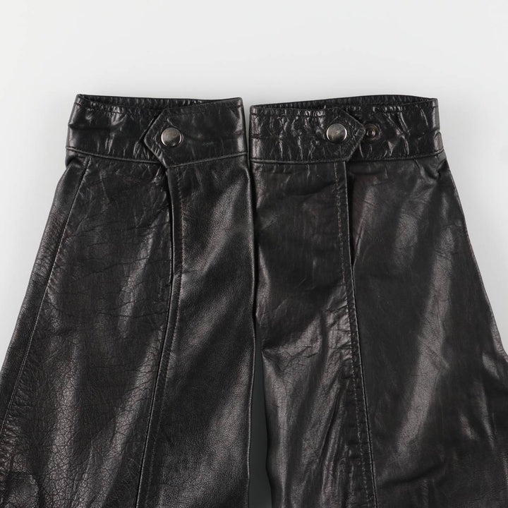 WARREN and PARKER Swing Top Leather Blouson, Men's Size L genuine leather black type Vintage Second Hand