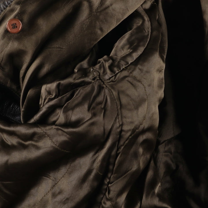 AVIREX A-2 Leather Flight Jacket, Men's Size L, Vintage unclear brown type Vintage Second Hand