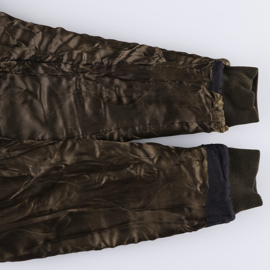 AVIREX A-2 Leather Flight Jacket, Men's Size L, Vintage unclear brown type Vintage Second Hand