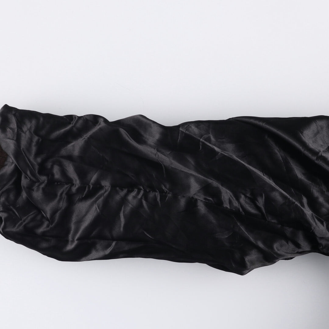 SL Leatherwear Padded Leather Blouson, Men's Size L genuine leather brown type Vintage Second Hand