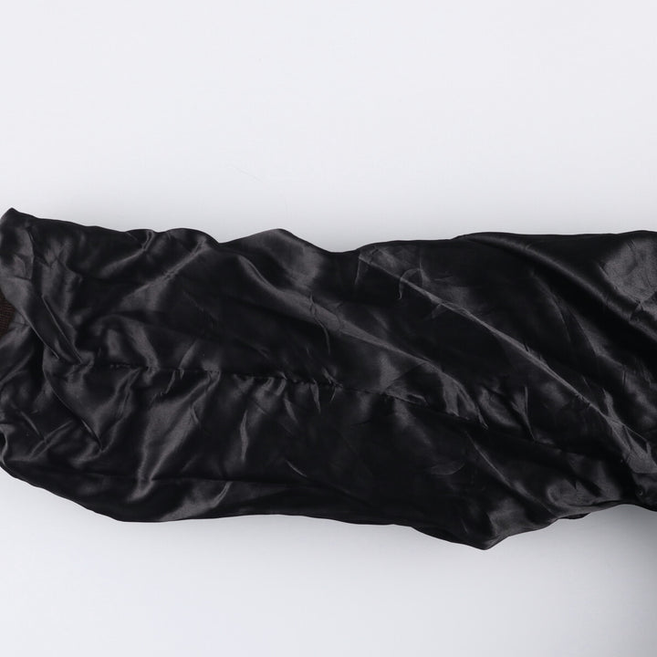 SL Leatherwear Padded Leather Blouson, Men's Size L genuine leather brown type Vintage Second Hand