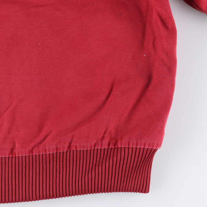 Carhartt Active Jacket Duck Full Zip Hoodie Men's XXL unclear red type Vintage Second Hand