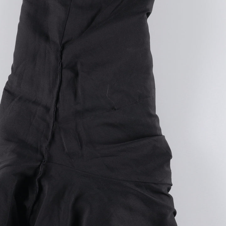 A-2 type leather flight jacket, men's size S unclear black type Vintage Second Hand