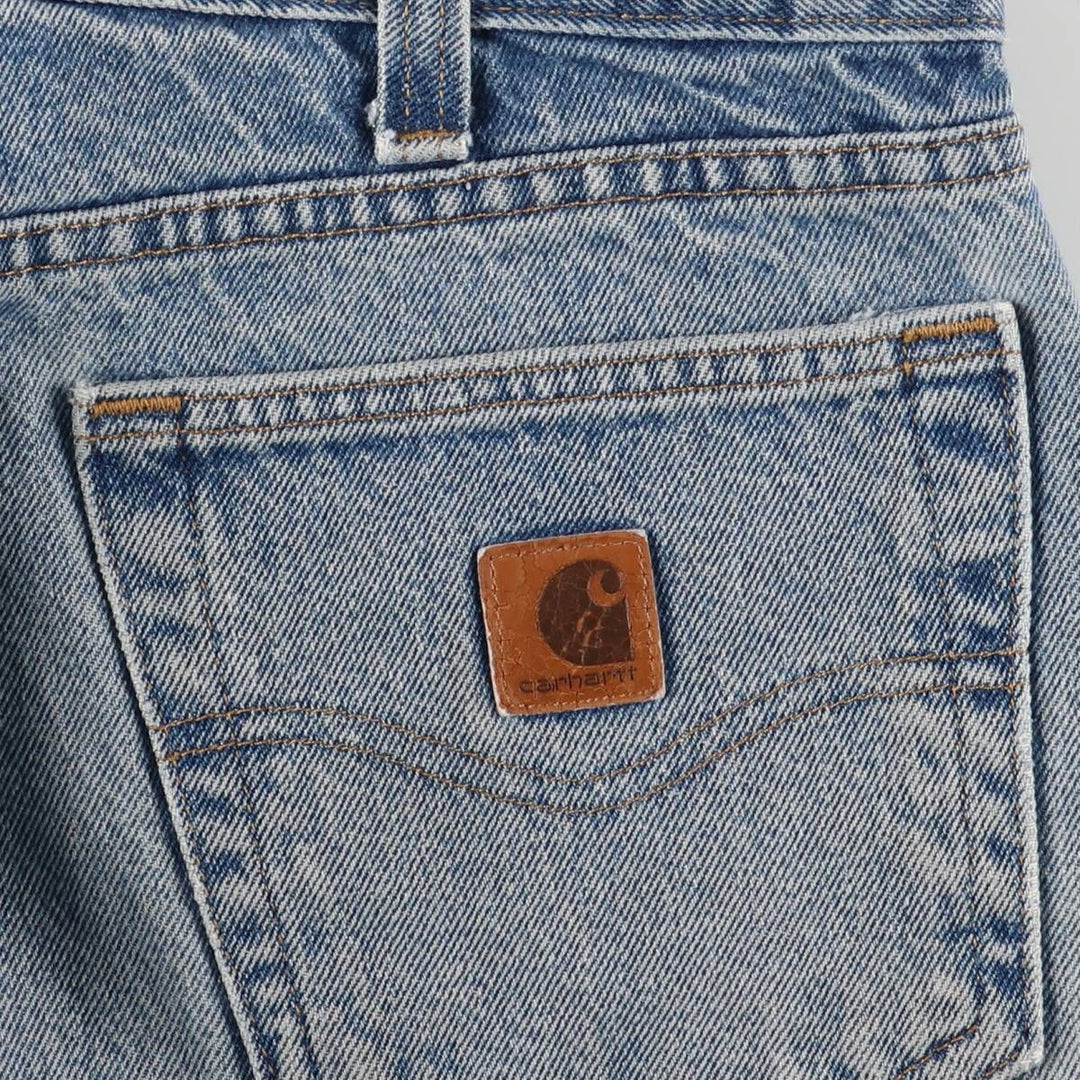Carhartt Traditional FIT Straight Denim Pants, Men's, W34 equivalent cotton blue type Vintage Second Hand
