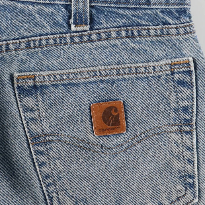 Carhartt Traditional FIT Straight Denim Pants, Men's, W34 equivalent cotton blue type Vintage Second Hand