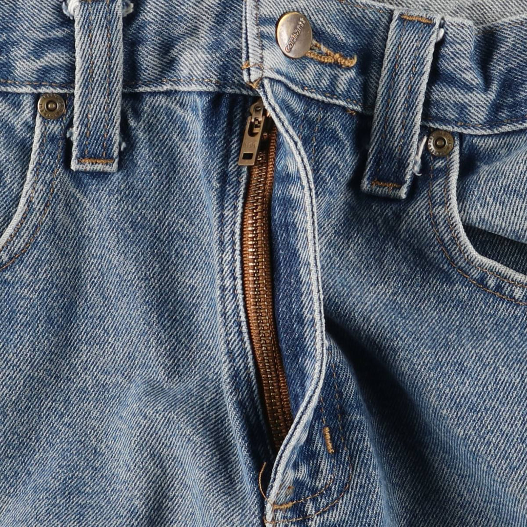 Carhartt Traditional FIT Straight Denim Pants, Men's, W34 equivalent cotton blue type Vintage Second Hand