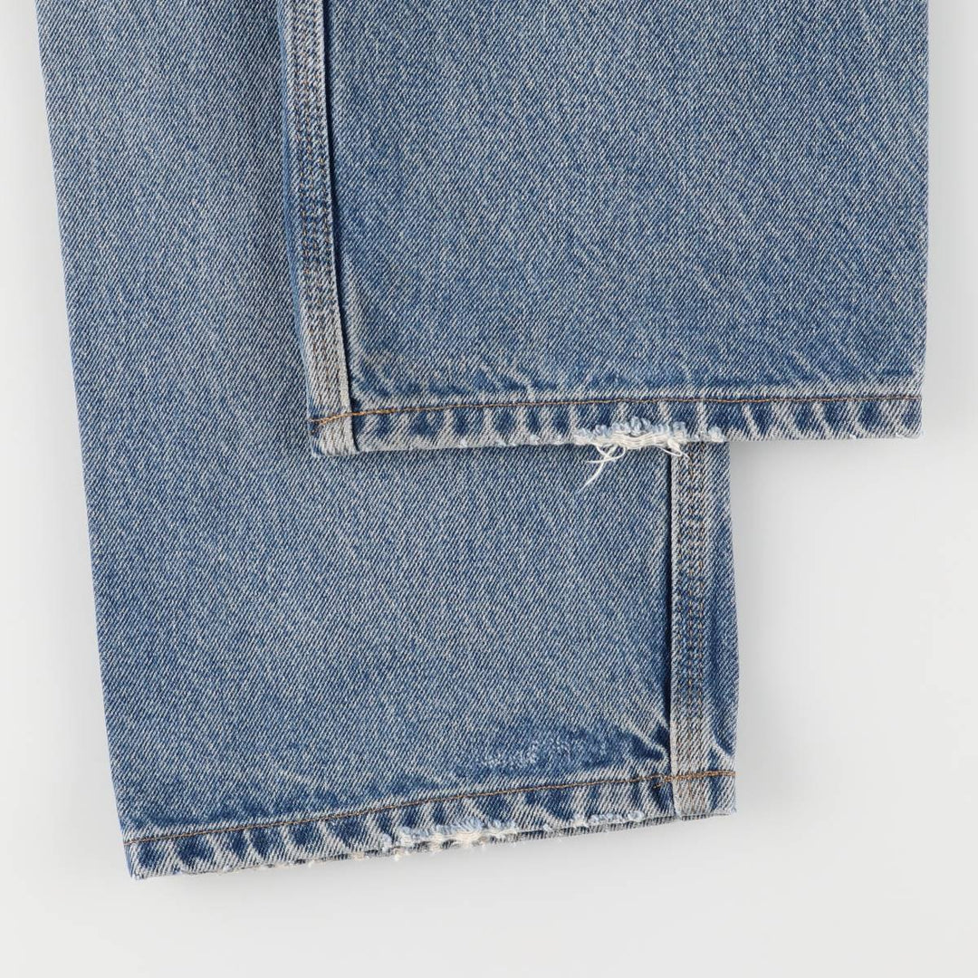 Carhartt Traditional FIT Straight Denim Pants, Men's, W34 equivalent cotton blue type Vintage Second Hand