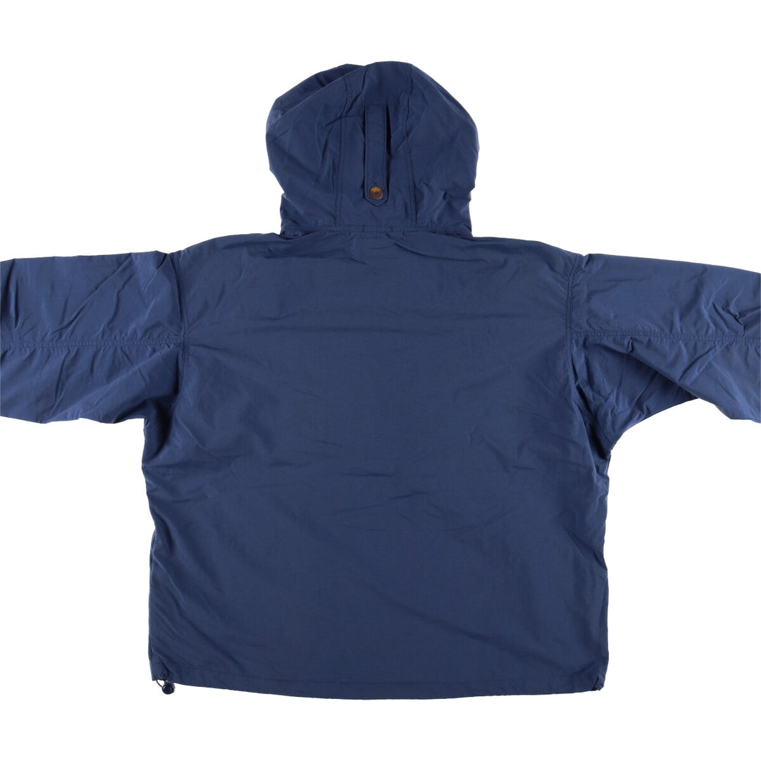 90s-00'S Columbia Anorak Parka, Men's Size L Nylon navy blue type Vintage Second Hand