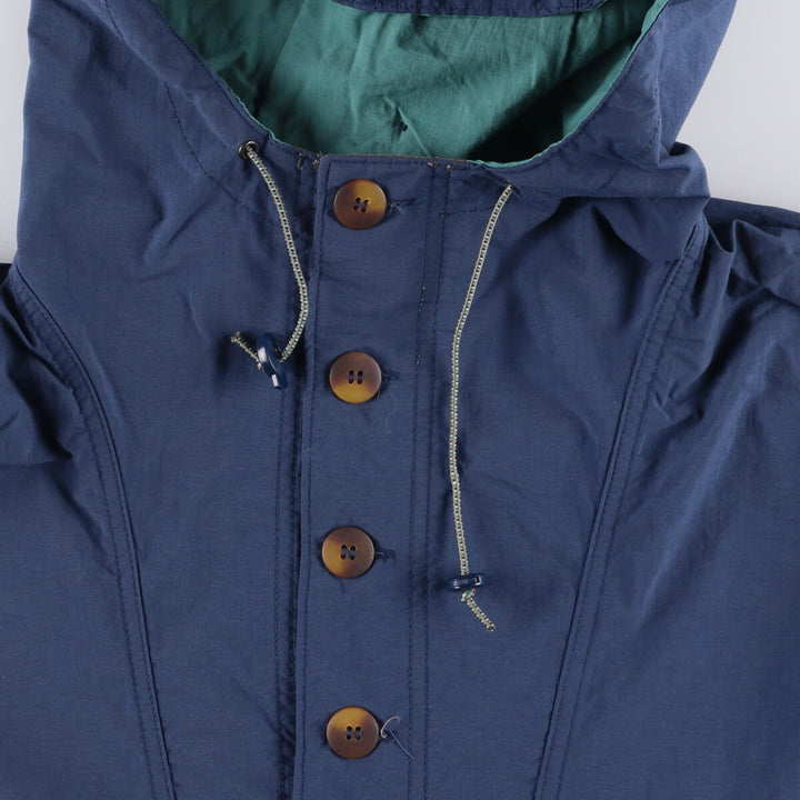 90s-00'S Columbia Anorak Parka, Men's Size L Nylon navy blue type Vintage Second Hand