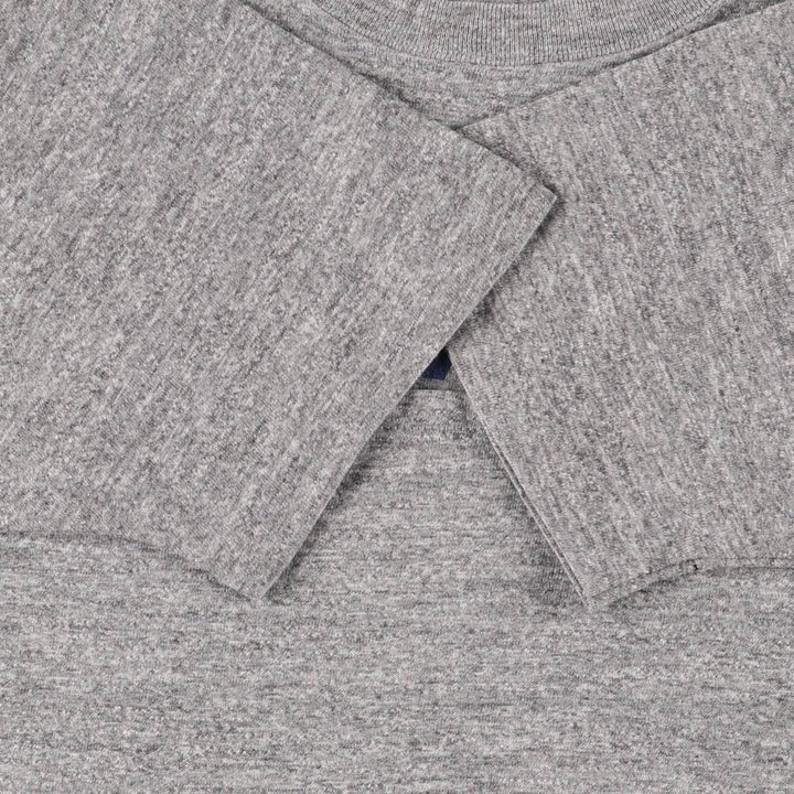 90'S Russell College T-shirt, Made in USA, Men's L size, Vintage polyester gray type Vintage Second Hand