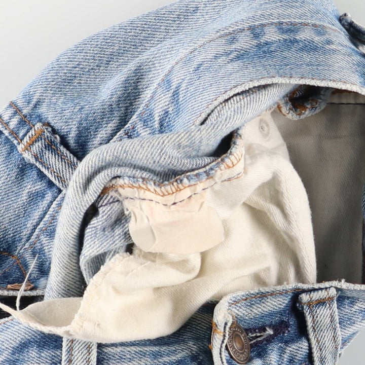 1980'S Levi's bootcut denim pants, women's size M (equivalent to W26), vintage. unclear blue type Vintage Second Hand