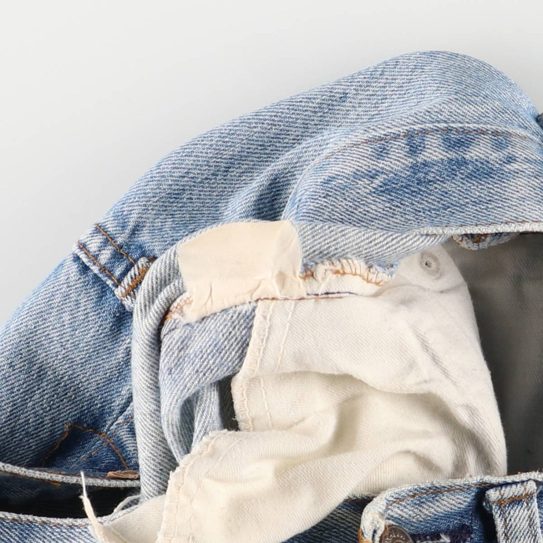 1980'S Levi's bootcut denim pants, women's size M (equivalent to W26), vintage. unclear blue type Vintage Second Hand