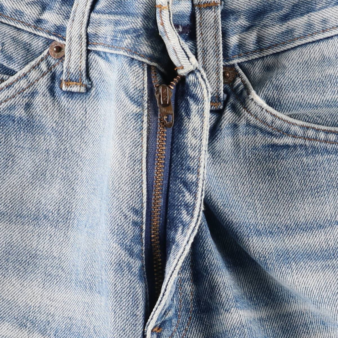 1980'S Levi's bootcut denim pants, women's size M (equivalent to W26), vintage. unclear blue type Vintage Second Hand
