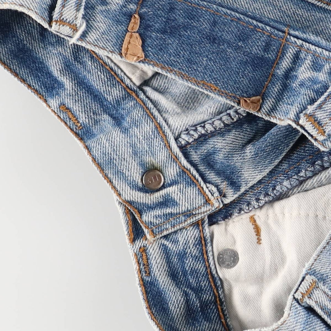 1980'S Levi's bootcut denim pants, women's size M (equivalent to W26), vintage. unclear blue type Vintage Second Hand
