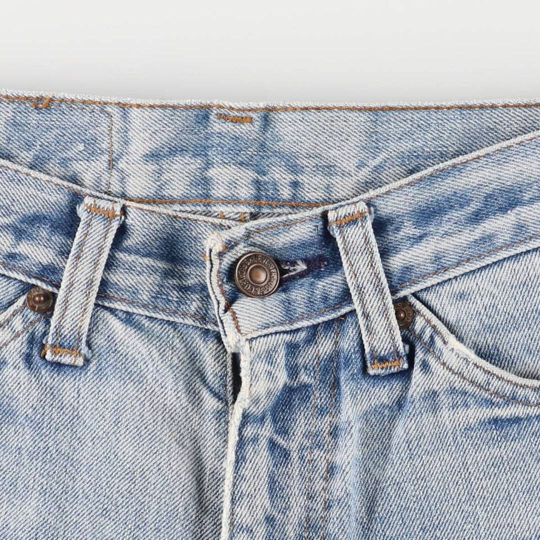 1980'S Levi's bootcut denim pants, women's size M (equivalent to W26), vintage. unclear blue type Vintage Second Hand