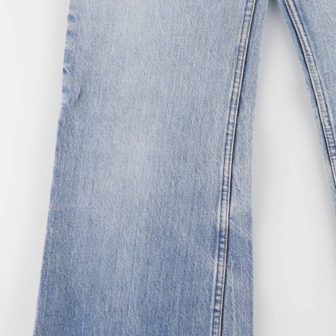 1980'S Levi's bootcut denim pants, women's size M (equivalent to W26), vintage. unclear blue type Vintage Second Hand