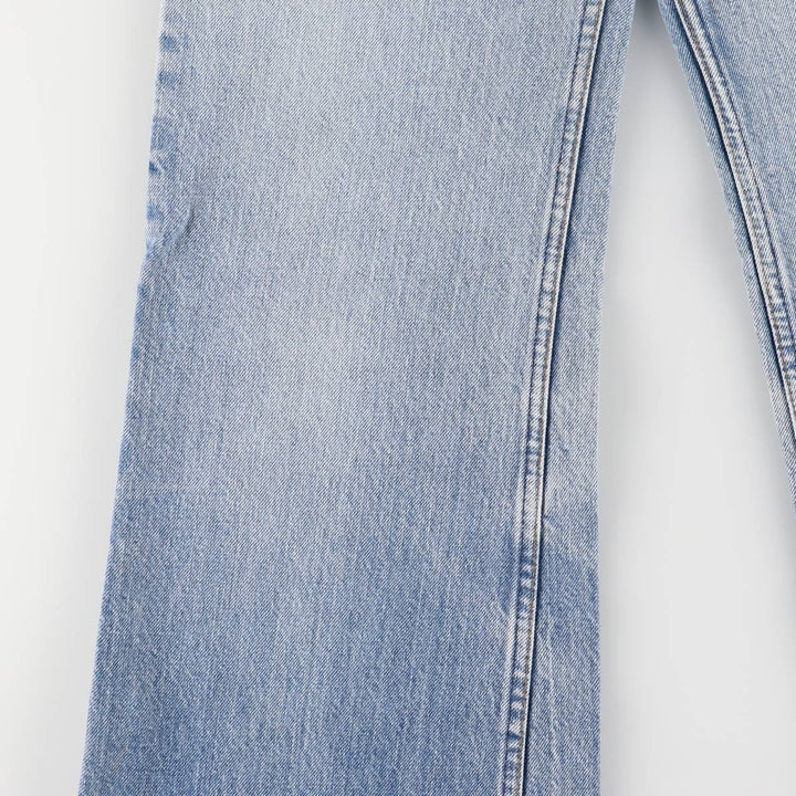 1980'S Levi's bootcut denim pants, women's size M (equivalent to W26), vintage. unclear blue type Vintage Second Hand
