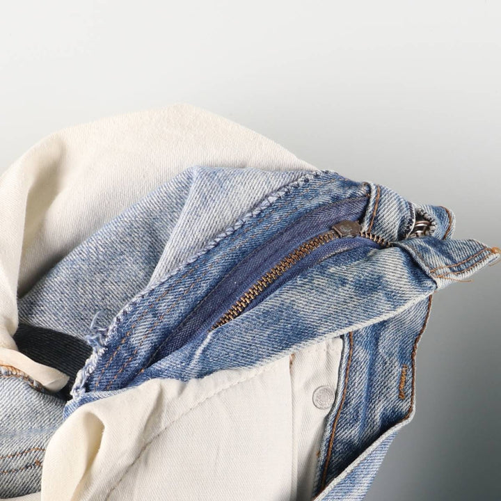 1980'S Levi's bootcut denim pants, women's size M (equivalent to W26), vintage. unclear blue type Vintage Second Hand