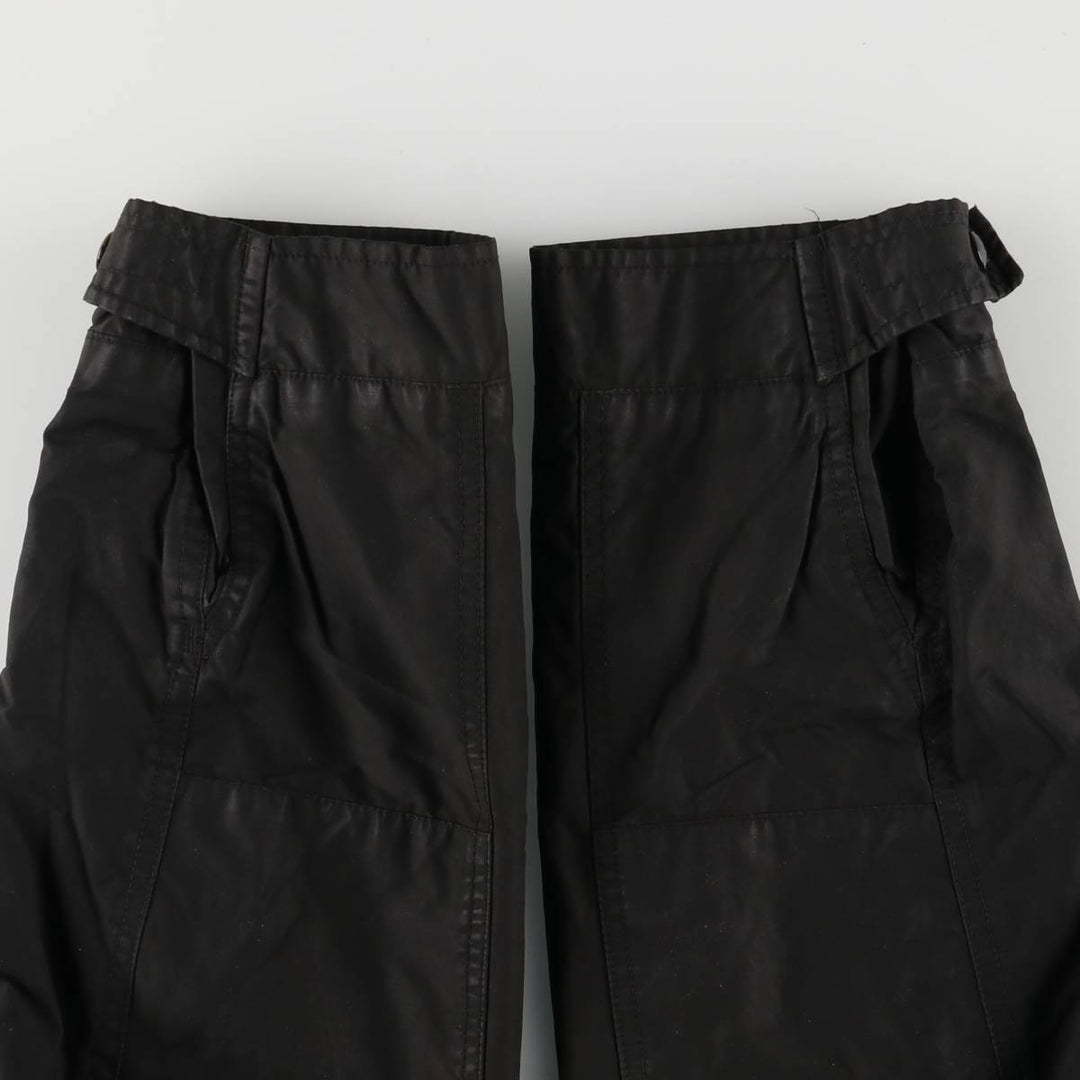 Ralph Lauren POLO by Ralph Lauren hooded waxed cotton oiled jacket, men's size XXL cotton black type Vintage Second Hand