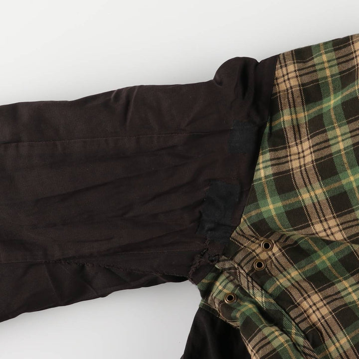 Ralph Lauren POLO by Ralph Lauren hooded waxed cotton oiled jacket, men's size XXL cotton black type Vintage Second Hand