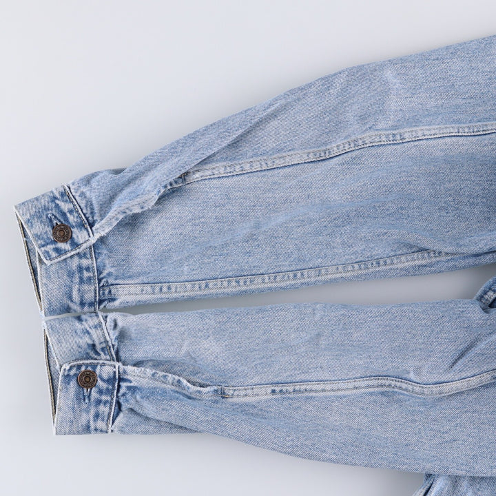 90'S Levi's 70503 02 Euro Model Denim Jacket, Made in Italy, Men's Size XL, Vintage cotton blue type Vintage Second Hand