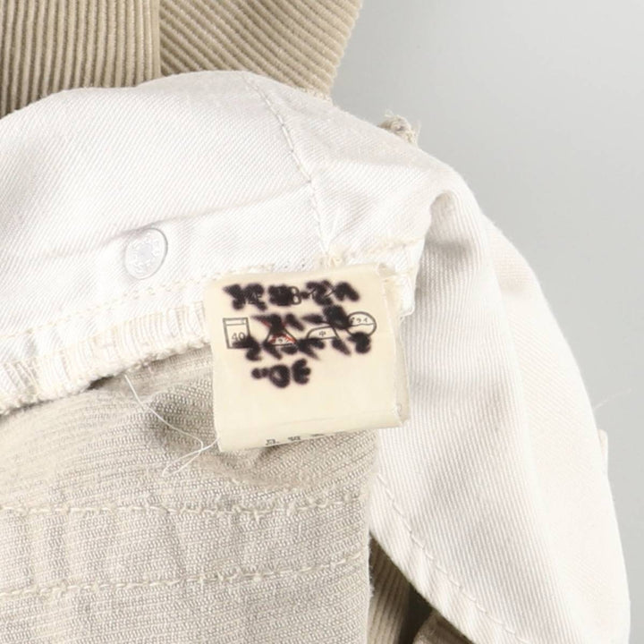 Levi's Flare Cut Corduroy Pants, Women's Size L (W30) cotton Beige type Vintage Second Hand