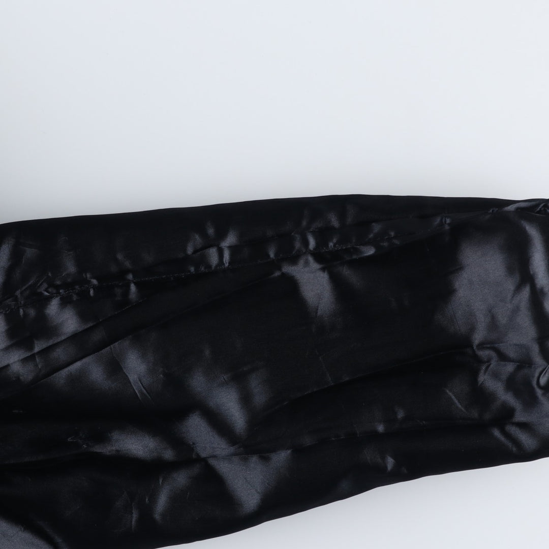 A-2 type leather flight jacket, men's size M genuine leather black type Vintage Second Hand