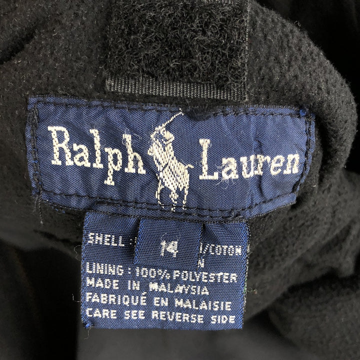 Ralph Lauren reversible swing top sports jacket, women's size XXL cotton black type Vintage Second Hand