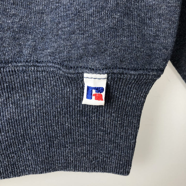 90'S Russell plain blank sweatshirt, sweatshirt, made in USA, men's size M, vintage cotton Charcoal Vintage Second Hand