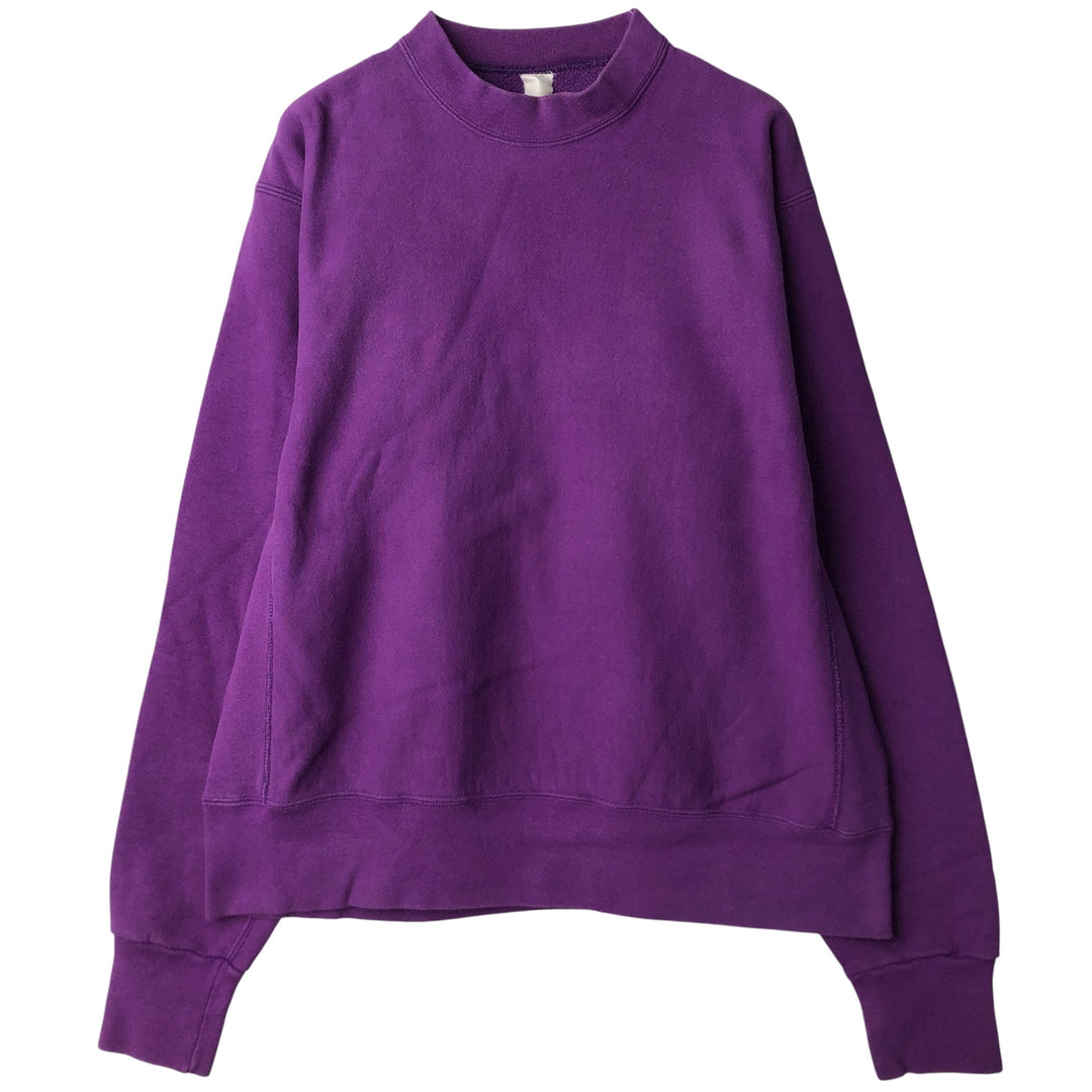 Plain blank sweatshirt, men's size XL unclear purple type Vintage Second Hand
