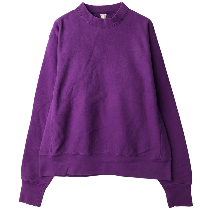Plain blank sweatshirt, men's size XL unclear purple type Vintage Second Hand