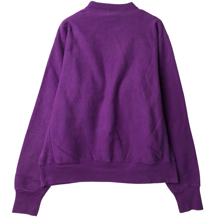 Plain blank sweatshirt, men's size XL unclear purple type Vintage Second Hand