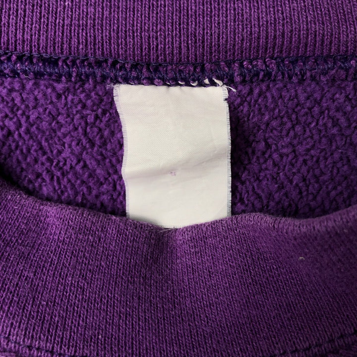 Plain blank sweatshirt, men's size XL unclear purple type Vintage Second Hand