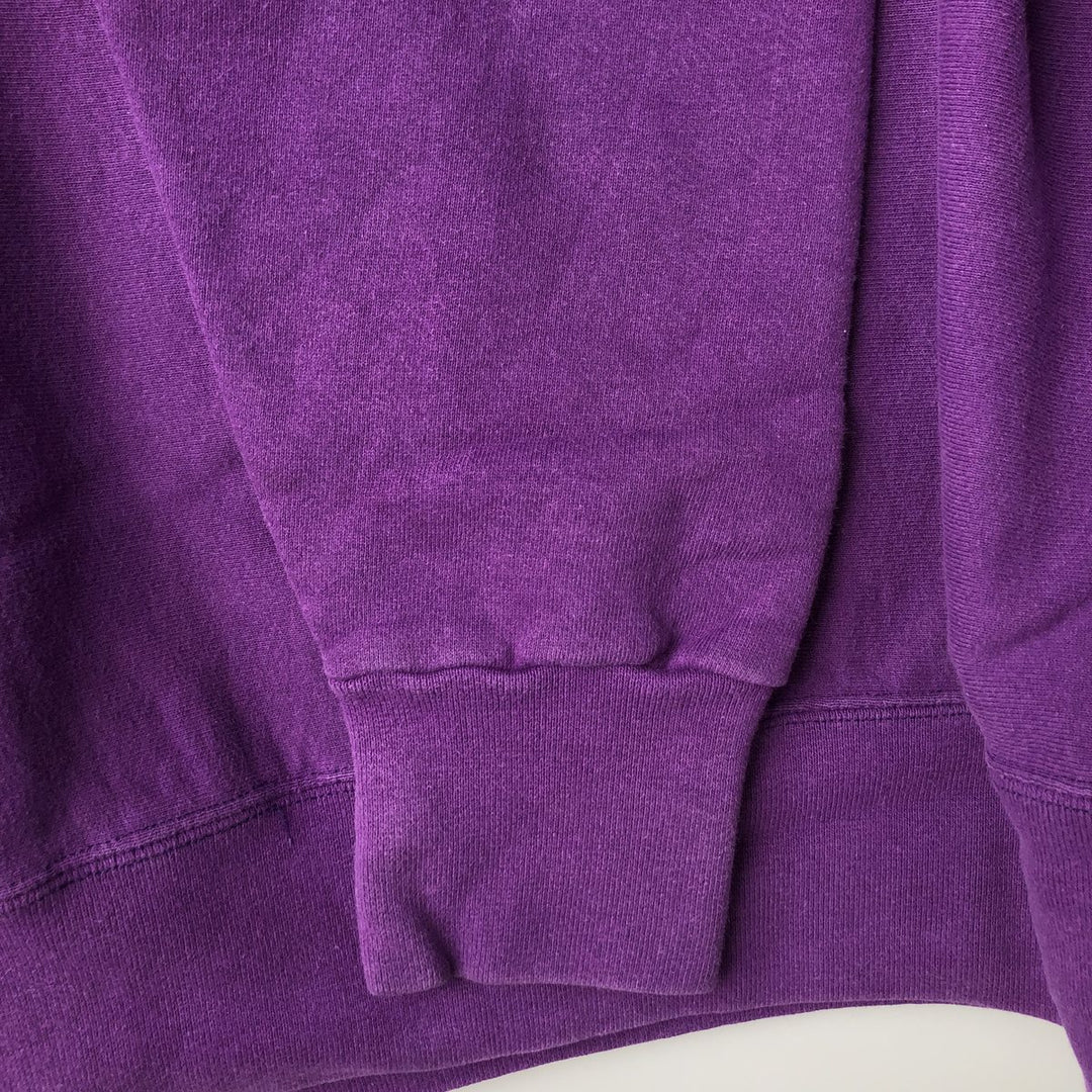 Plain blank sweatshirt, men's size XL unclear purple type Vintage Second Hand