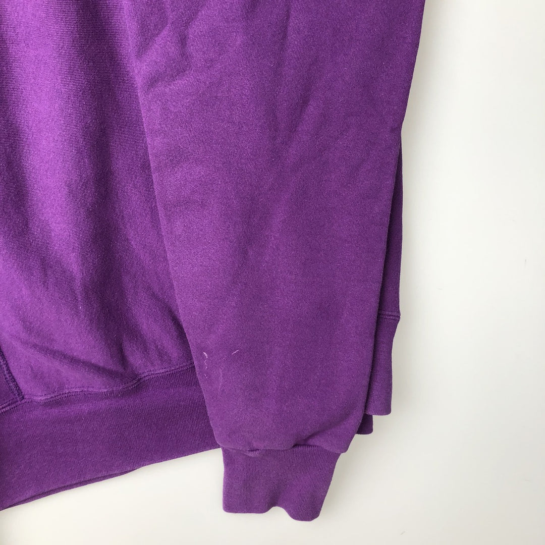 Plain blank sweatshirt, men's size XL unclear purple type Vintage Second Hand