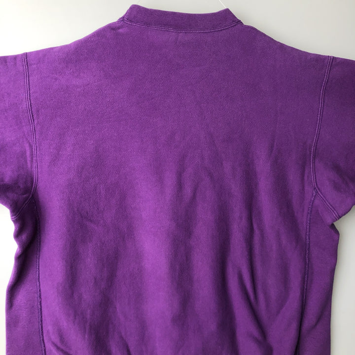 Plain blank sweatshirt, men's size XL unclear purple type Vintage Second Hand