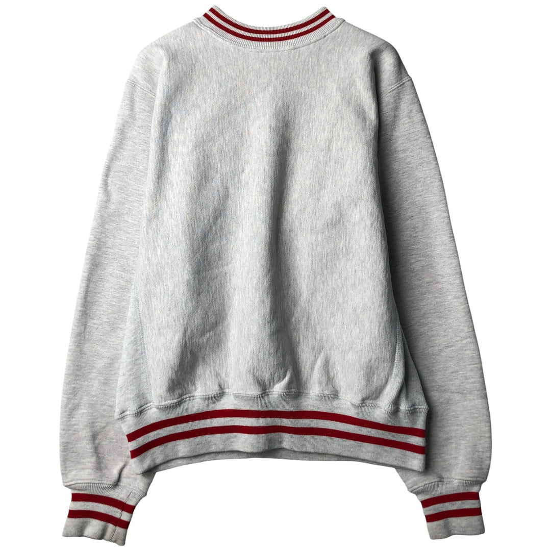 BLEACHERS plain blank sweatshirt, men's size L, vintage cotton gray type Vintage Second Hand