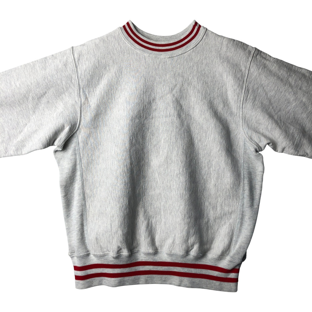 BLEACHERS plain blank sweatshirt, men's size L, vintage cotton gray type Vintage Second Hand