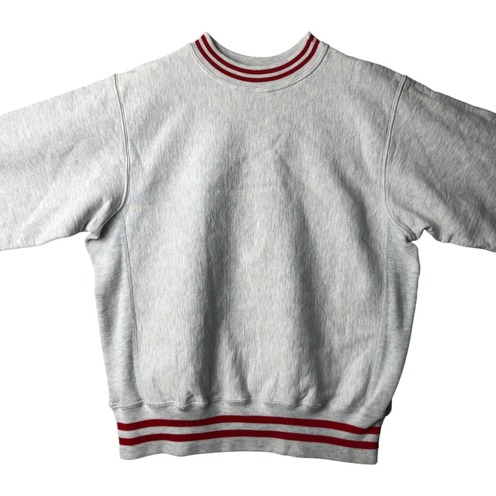 BLEACHERS plain blank sweatshirt, men's size L, vintage cotton gray type Vintage Second Hand