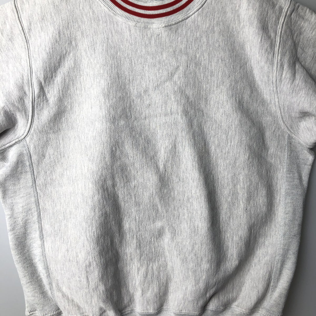 BLEACHERS plain blank sweatshirt, men's size L, vintage cotton gray type Vintage Second Hand
