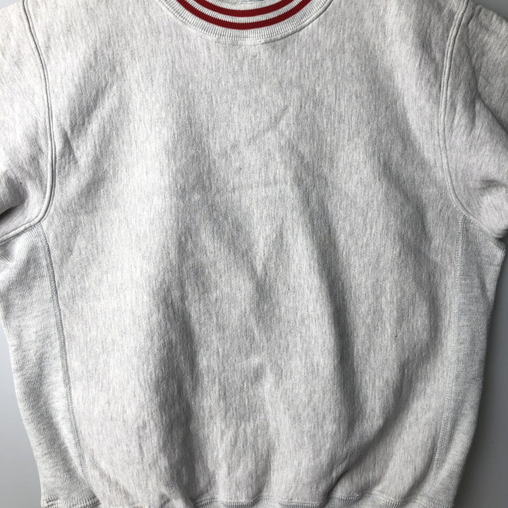 BLEACHERS plain blank sweatshirt, men's size L, vintage cotton gray type Vintage Second Hand