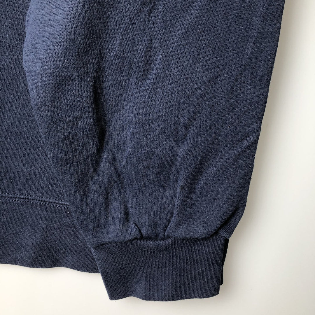 Vintage 90'S Prosprit plain blank sweatshirt, men's size XXL cotton navy blue type Vintage Second Hand