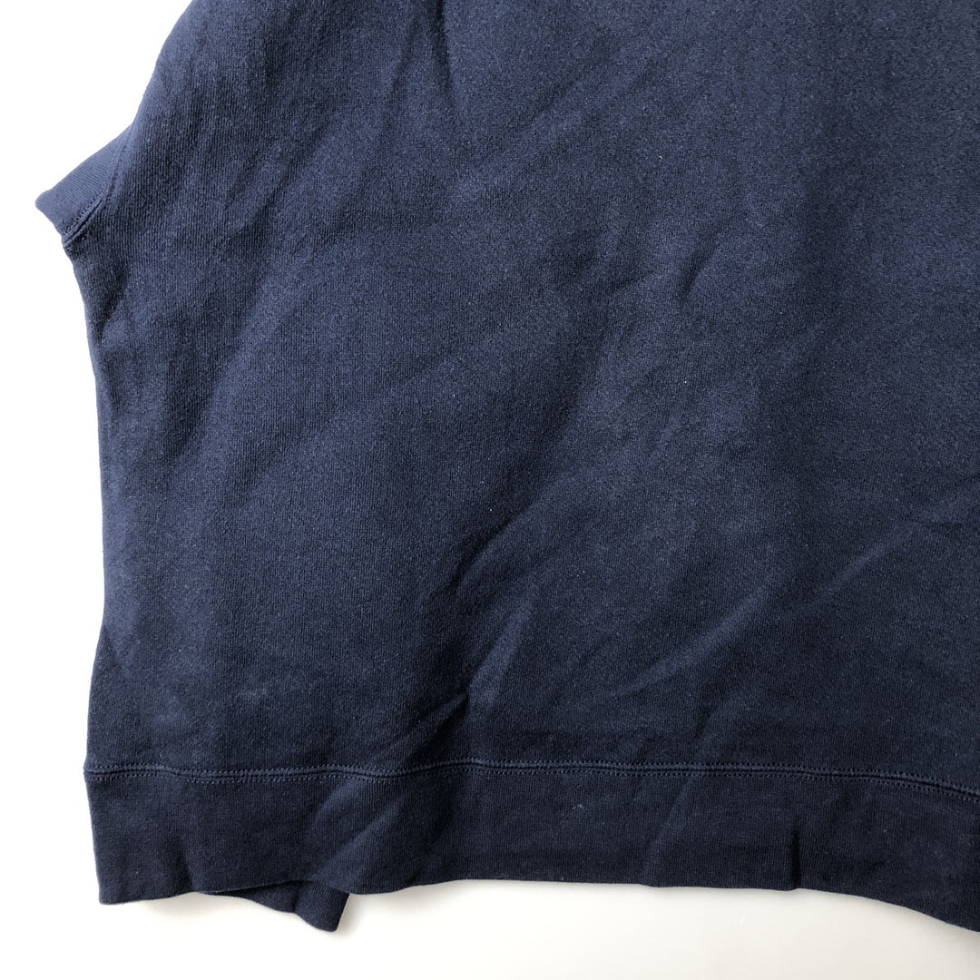 Vintage 90'S Prosprit plain blank sweatshirt, men's size XXL cotton navy blue type Vintage Second Hand