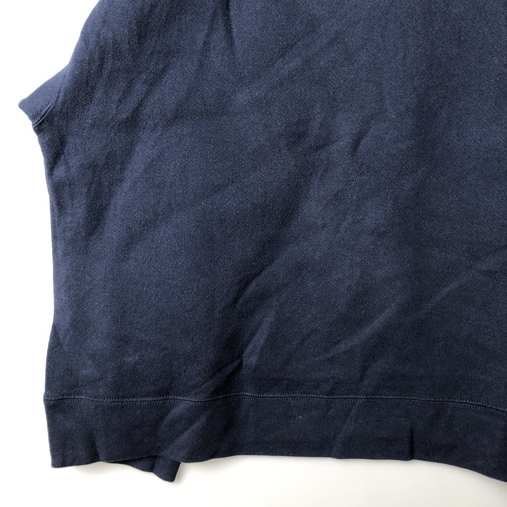 Vintage 90'S Prosprit plain blank sweatshirt, men's size XXL cotton navy blue type Vintage Second Hand