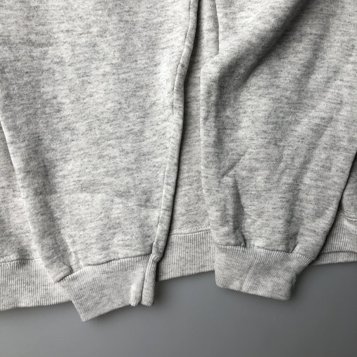 Vintage 90'S Lee Heavy Weight Solid Color Blank Sweatshirt, Made in USA, Men's Size XL cotton gray type Vintage Second Hand