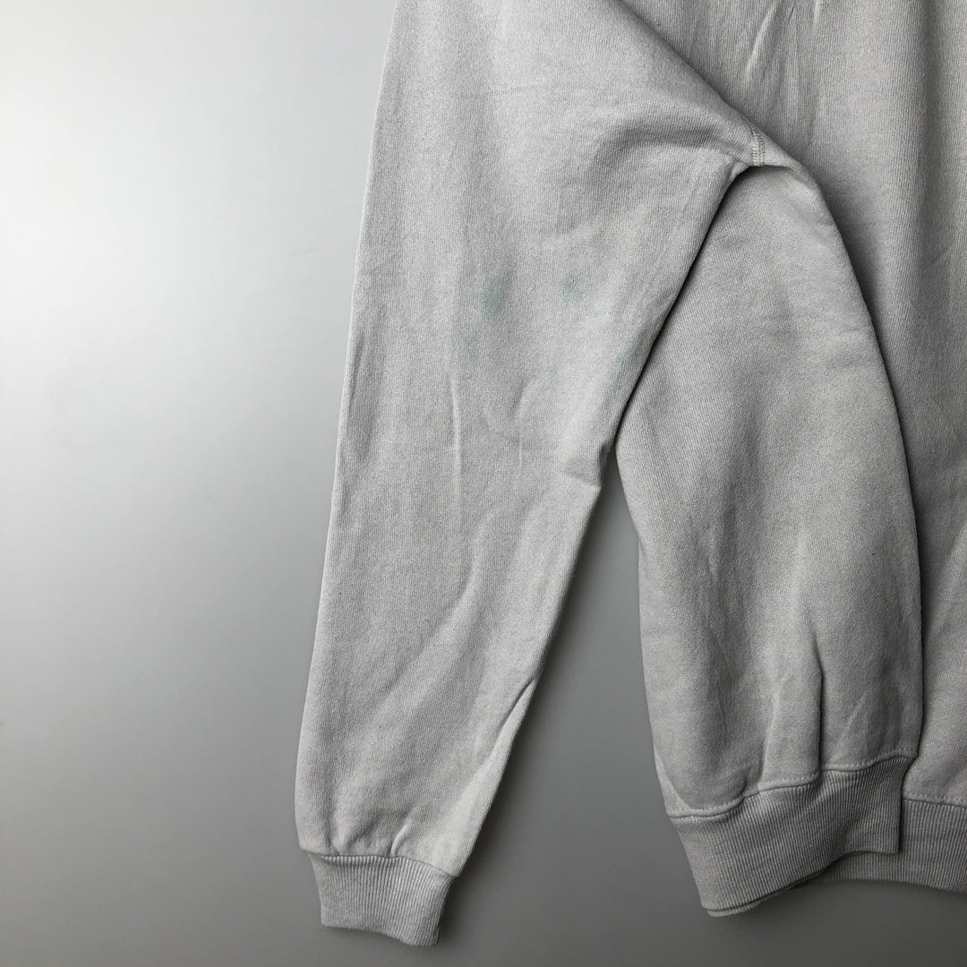 Vintage 1980'S Hanes blue tag plain blank sweatshirt, made in the USA, size M, men's cotton Blue type light blue Vintage Second Hand
