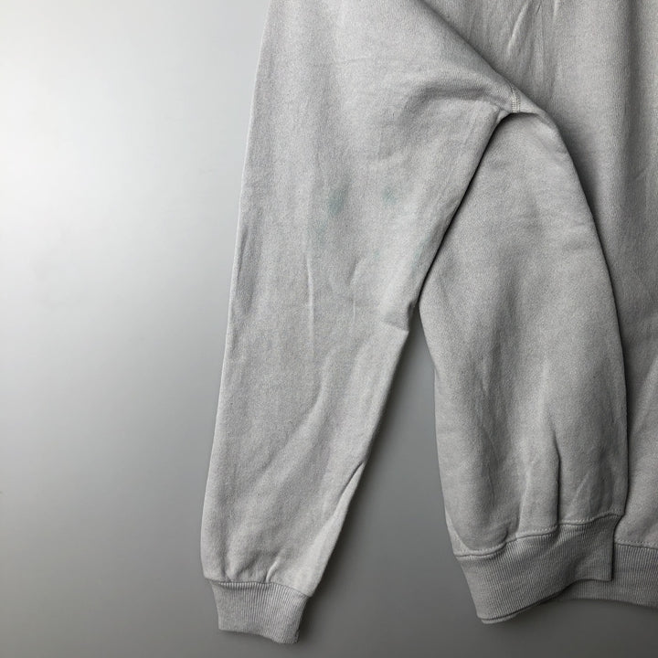 Vintage 1980'S Hanes blue tag plain blank sweatshirt, made in the USA, size M, men's cotton Blue type light blue Vintage Second Hand
