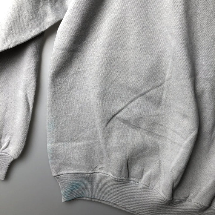 Vintage 1980'S Hanes blue tag plain blank sweatshirt, made in the USA, size M, men's cotton Blue type light blue Vintage Second Hand