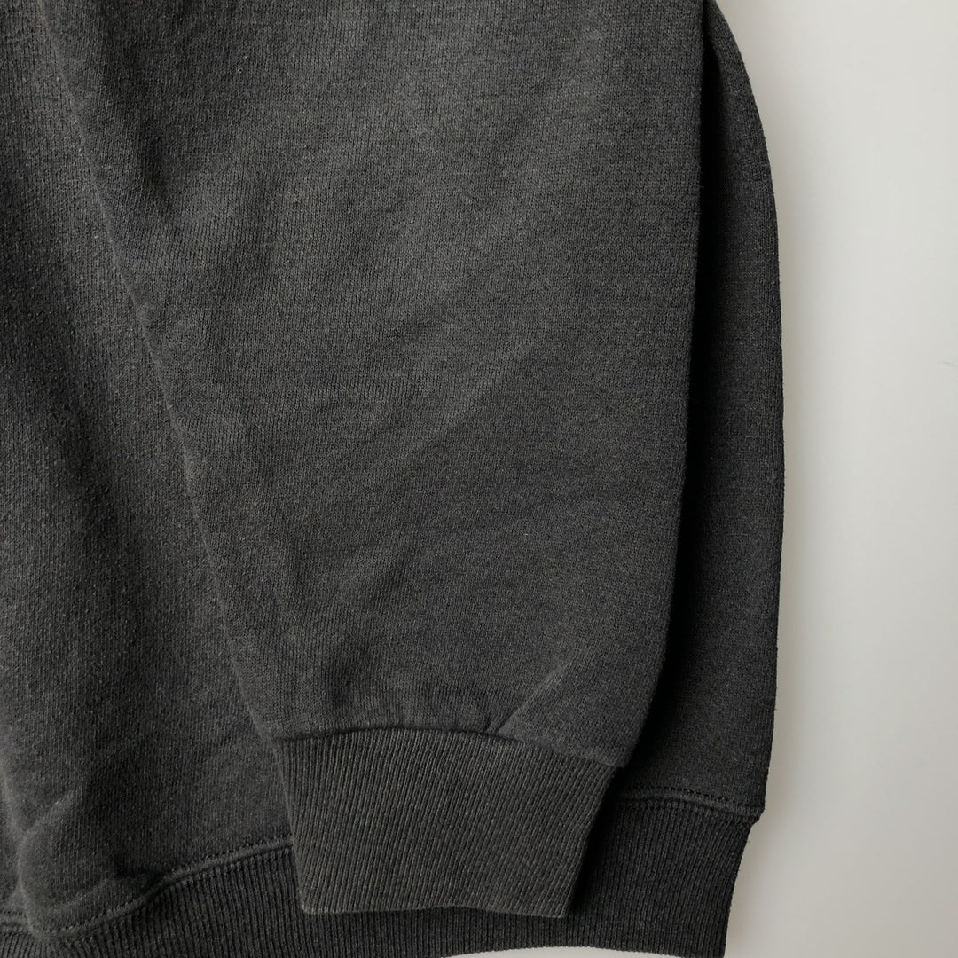 Vintage 90'S Lee Heavy Weight Solid Color Blank Sweatshirt, Made in USA, Men's Size L cotton black type Vintage Second Hand