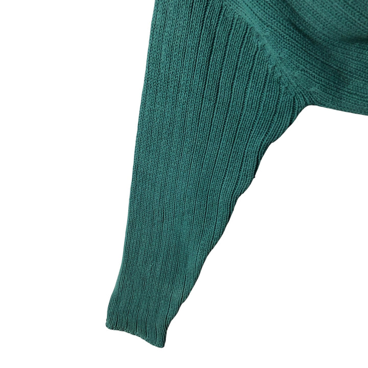 90'S GAP Vintage Ribbed Knit Sweater, Men's XL unclear green type Vintage Second Hand